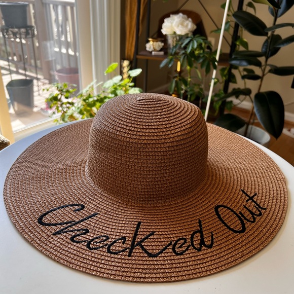 Saks 5th Ave Beach sunhat Sun Hat - Picture 2 of 12